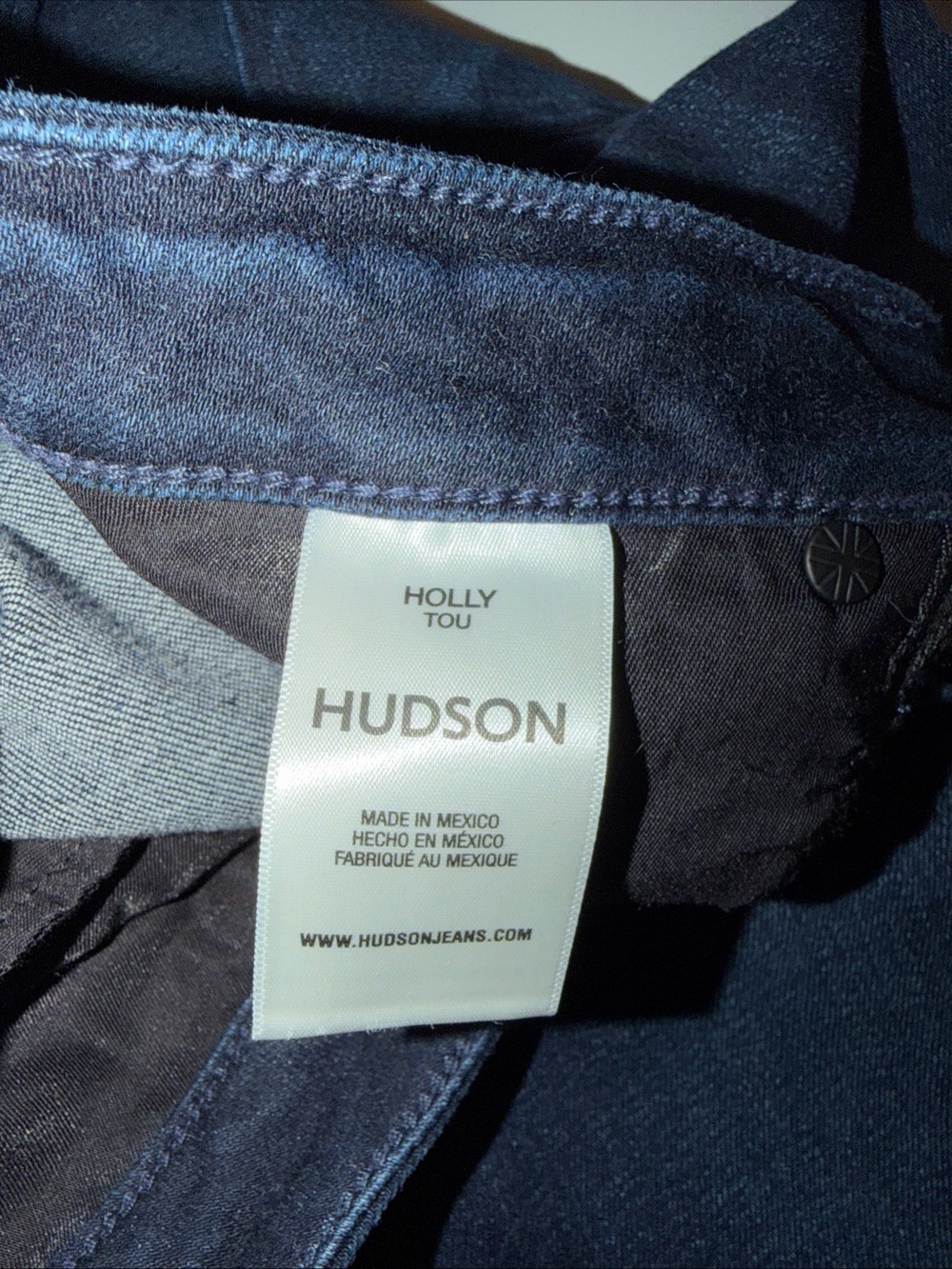 Hudson Hi-Rise Wide Flare Women’s 34/33 Blue Jeans Festival Boho - Picture 6 of 7